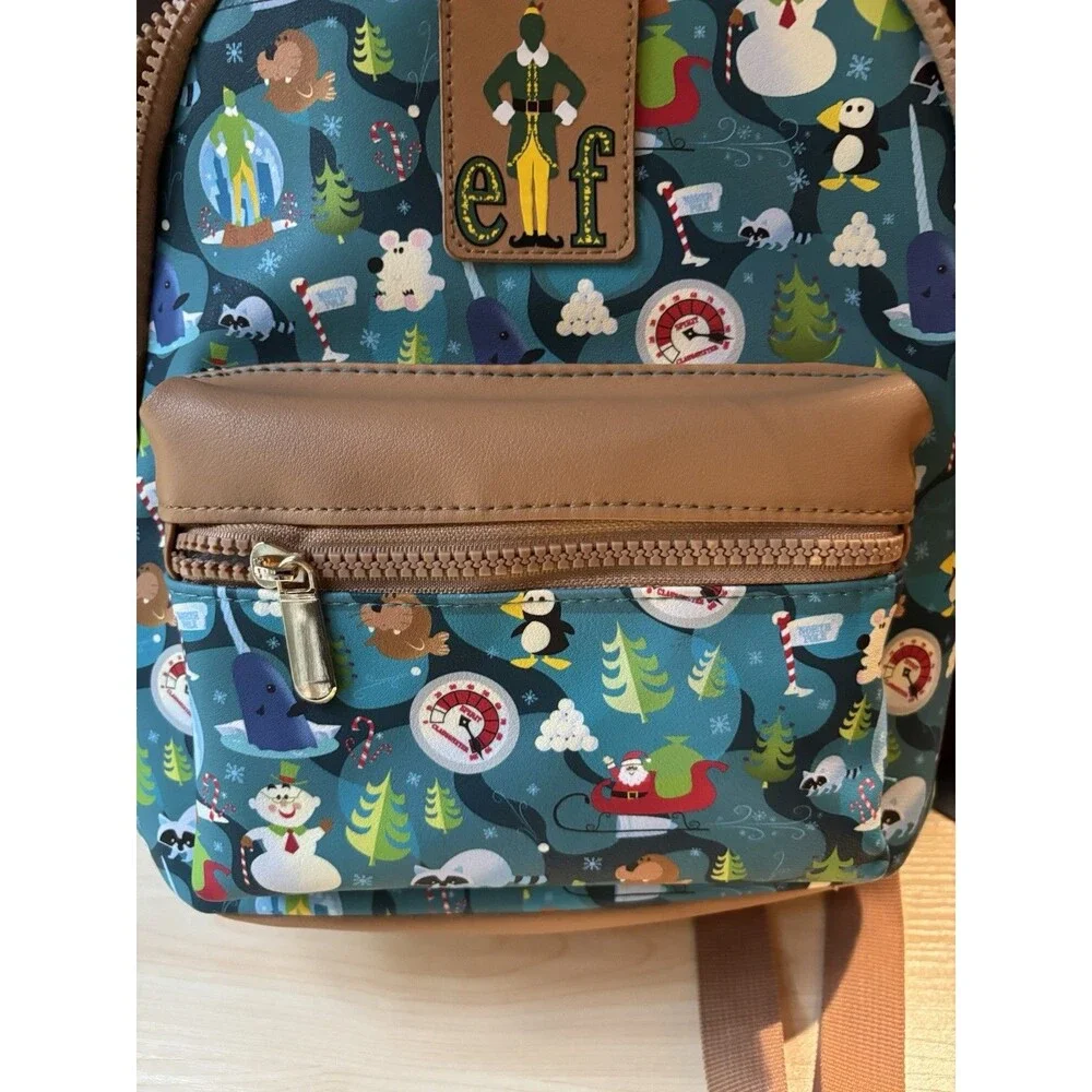 New Buddy The Elf North Pole 11.5”  Mini Backpack Bioworld